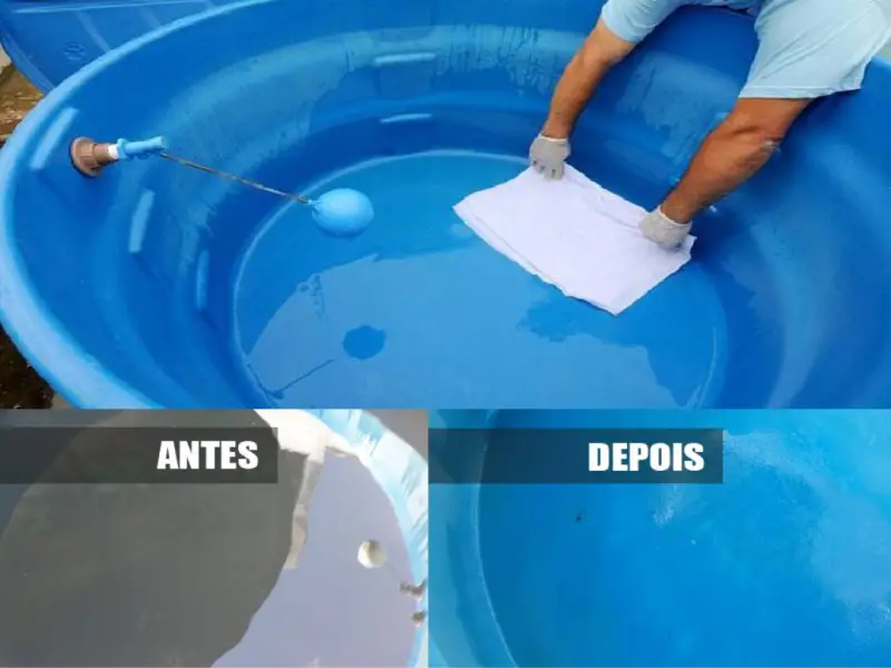 Limpeza de caixa d'água